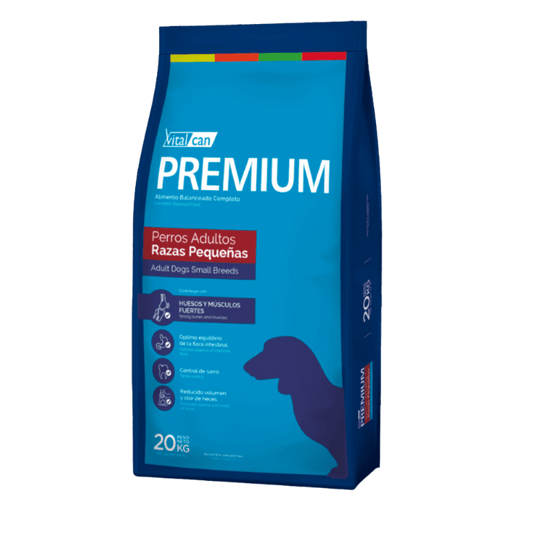 <strong>Vital Can Premium</strong> Alimento Seco para Perros, Adulto, Raza Pequeña, bolsa de 7,5 kg