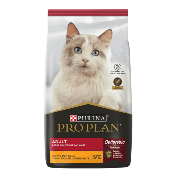 <strong>Purina Pro Plan</strong> Adult Cat, Alimento Seco para Gatos Adultos, bolsa de 1-7.5 kg