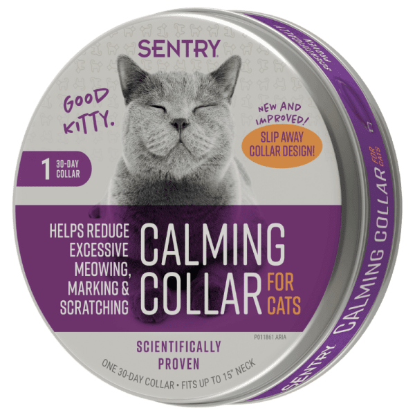 <strong>Sentry</strong> Calming Collar for Cats, Collar Calmante con Feromonas para Gatos, 30 días duración
