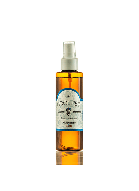 <strong>Cool Pet</strong> Higienizante S.O.S. para Patas y Heridas Leves, Spray 150 ml (Producto vence el: 31-08-2025)