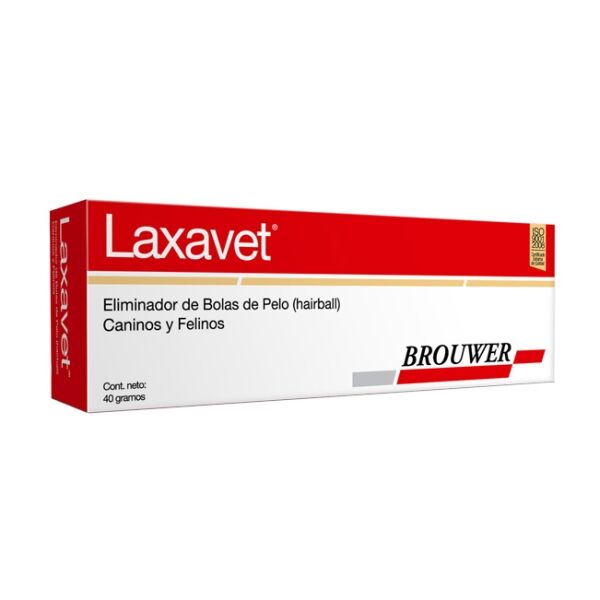 <strong>Laxavet</strong> Pasta Oral Laxante, Control Bolas de Pelo y Estreñimiento en Perros y Gatos, tubo de 80 gr