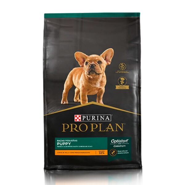 <strong>Purina Pro Plan</strong> Puppy, Alimento Seco para Perros, Cachorro, Razas Pequeñas, bolsa de 1-3-7.5 kg