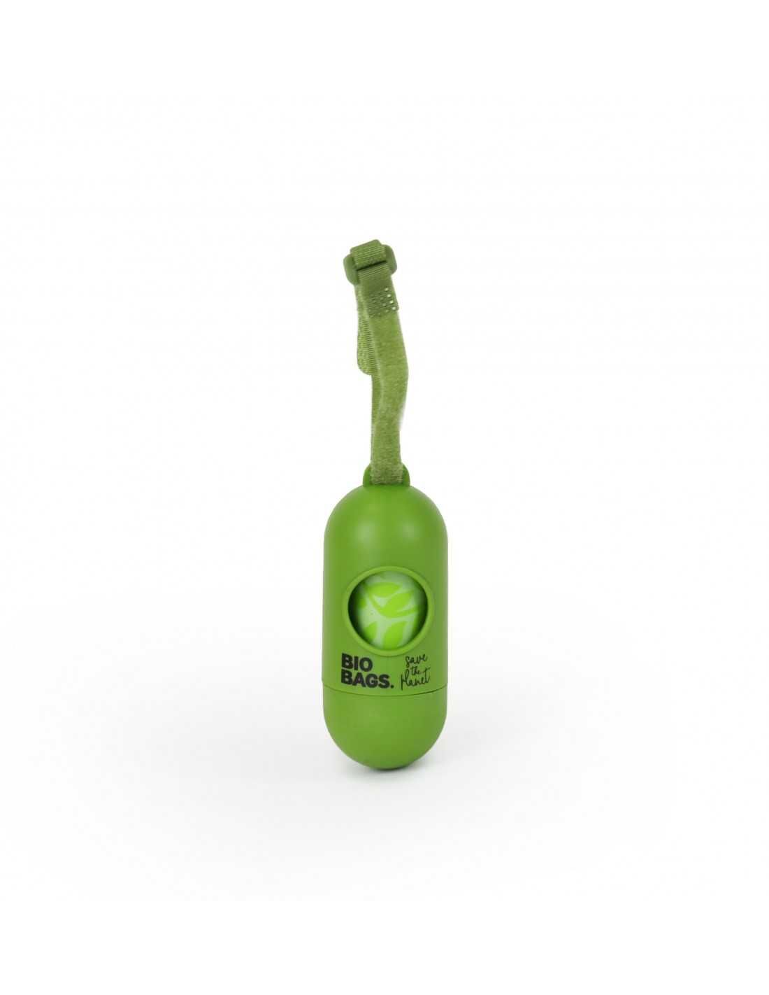 <strong>Biobags</strong> Dispensador de Bolsas Compostables para Heces de Perros, Incluye Rollo de 15 Bolsas - Imagen 2