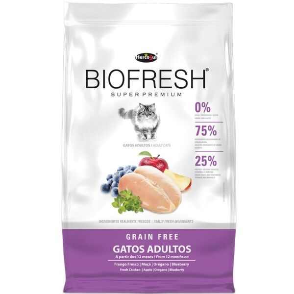 <strong>Biofresh</strong> Grain Free, Alimento Seco para Gatos Adultos, Libre de Granos, bolsa de 1.5-7.5 kg