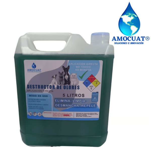 <strong>Amocuat</strong> Destructor de Olores Bio Natural para Interiores y Exteriores