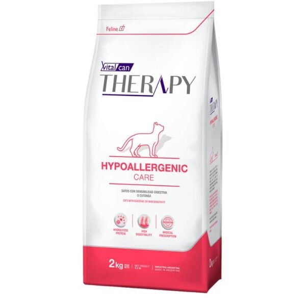 <strong>Vital Can Therapy</strong> Alimento Seco para Gatos Cuidado Hipoalergénico, bolsa de 2 kg