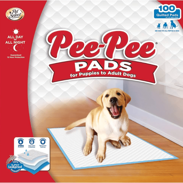 <strong>Four Paws</strong> Pet Select Pee Pee Pads, Sabanillas, 56 cm x 56 cm, 100 Unidades
