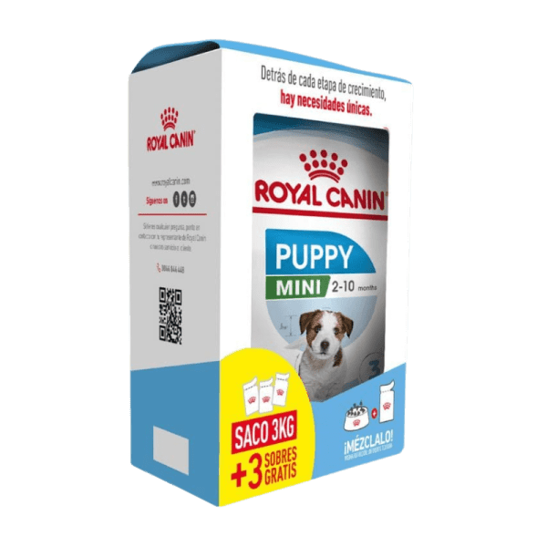 <strong>Royal Canin</strong> Pack Mini Puppy, 3 kg + 3 Sobres Mini Puppy de 85 gr