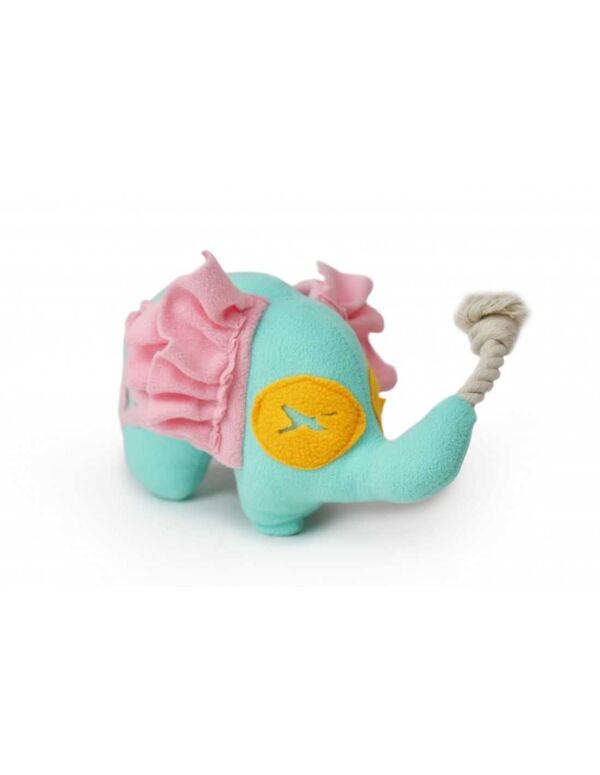 <strong>BRNX</strong> Elefante Cognitivo e Interactivo de Juguete para Perros, Material Suave - Imagen 5