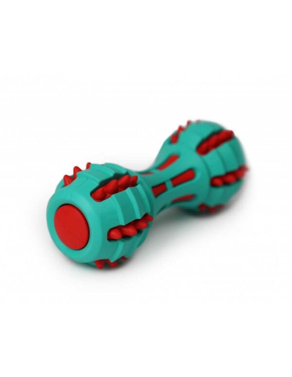 <strong>BRNX</strong> Pesa Masticable de Juguete para Perros, Caucho, Higiene Dental - Imagen 4