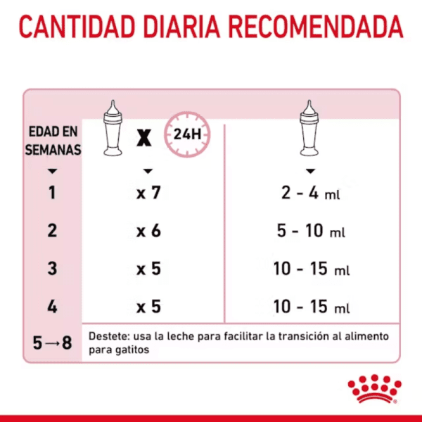 <strong>Royal Canin</strong> Baby Cat Milk, Alimento de Lactancia para Gatitos, 0 a 2 meses de edad, Envase de 300 gr - Imagen 5