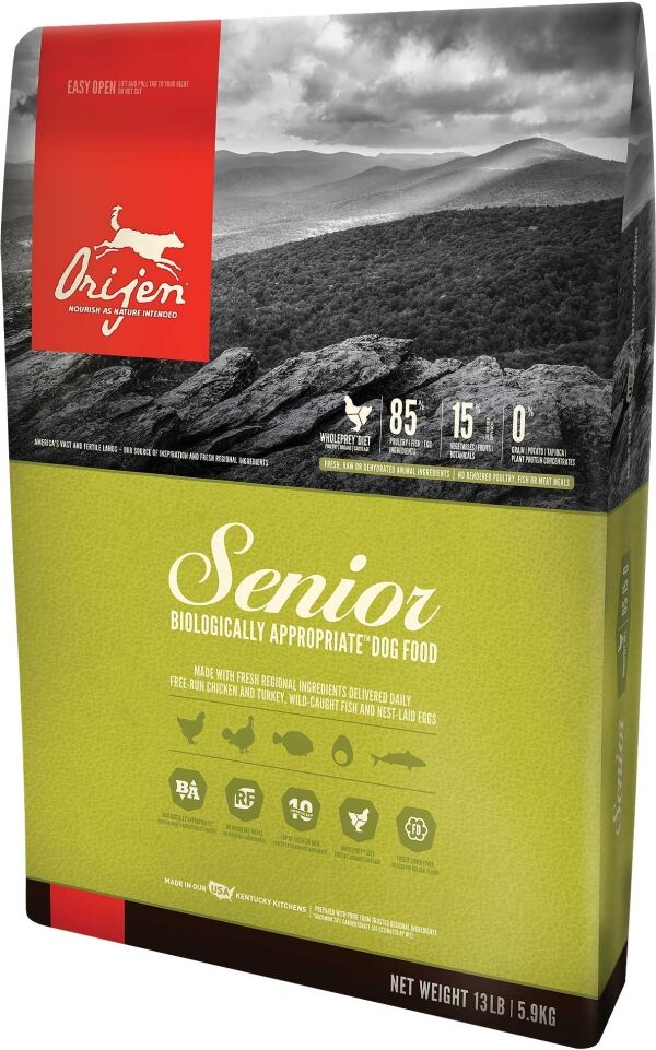 <strong>ORIJEN</strong> Senior, Alimento Seco para Perros Senior, bolsa de 2-5.6-10.6 kg - Imagen 7