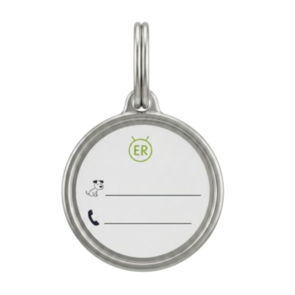 <strong>Universalpet</strong> Placa de identificación para mascotas, Diseño frontal inspirado en el Amor - Imagen 2