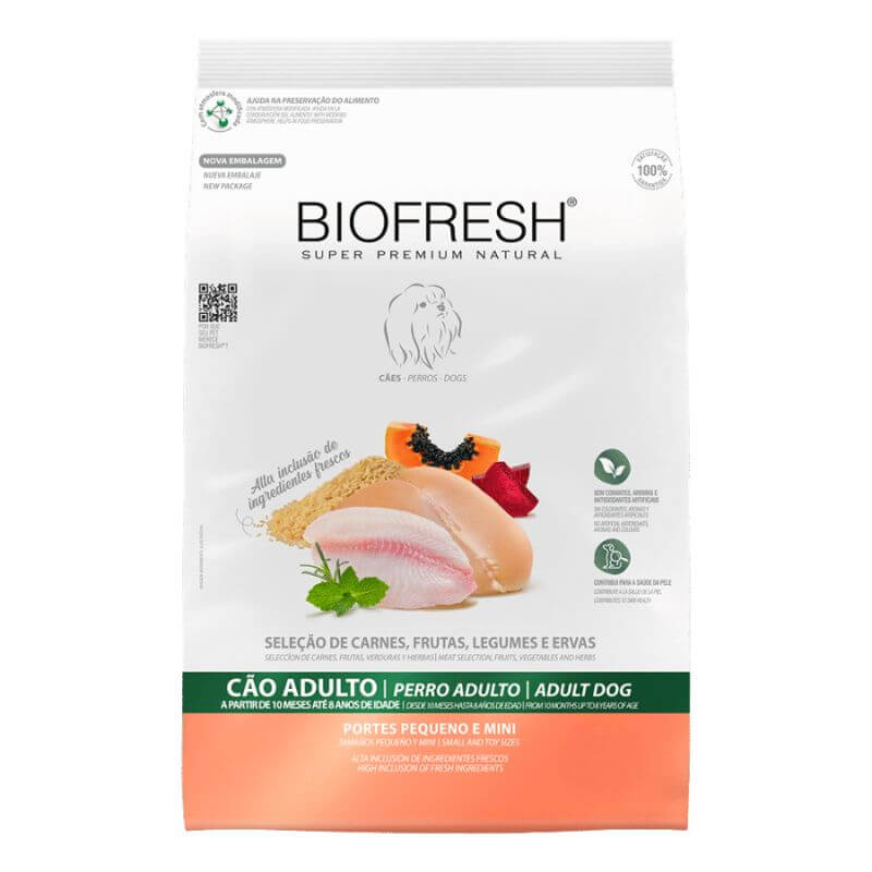 <strong>Biofresh</strong> Alimento Seco para Perros, Adulto, Raza Pequeña, bolsa de 3-10.1 kg