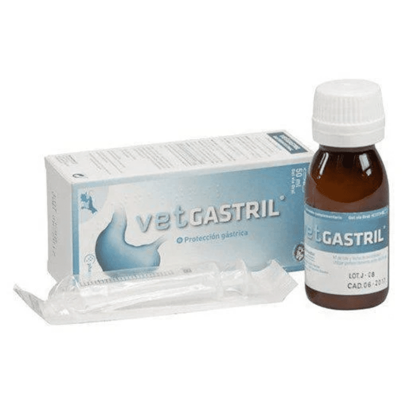<strong>Vetgastril</strong> Suplemento Protección Gástrica para Mascotas, frasco de 20-50 ml