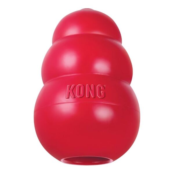 <strong>KONG</strong> Classic, Juguete de Caucho Natural, Recomendado para Perros de 27 a 41 kg, talla XL
