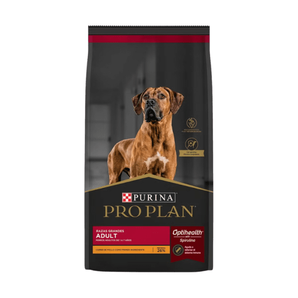 <strong>Purina Pro Plan</strong> Alimento Seco para Perros, Adulto, Raza Grande, bolsa de 12 kg