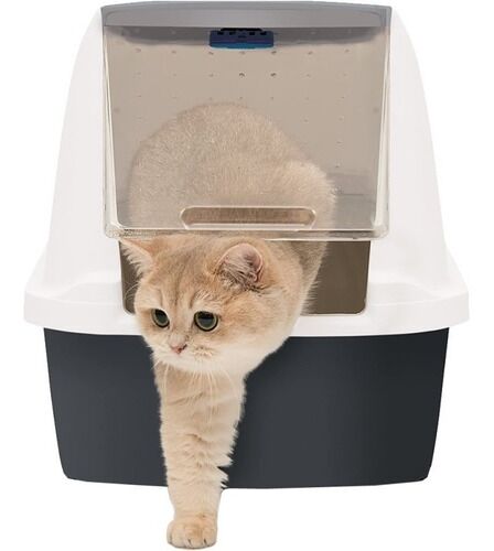 <strong>Catit</strong> Magic Blue Jumbo, Arenero Sanitario para Gatos Grandes - Imagen 2