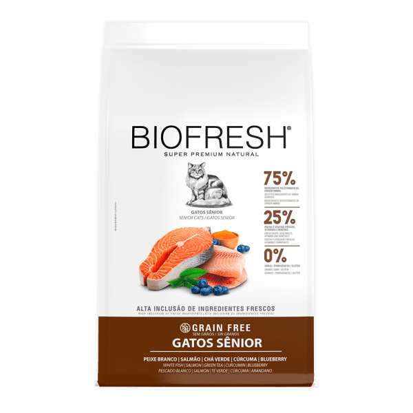 <strong>Biofresh</strong> Grain Free, Alimento Seco para Gatos Senior, bolsa de 1,5-7,5 kg