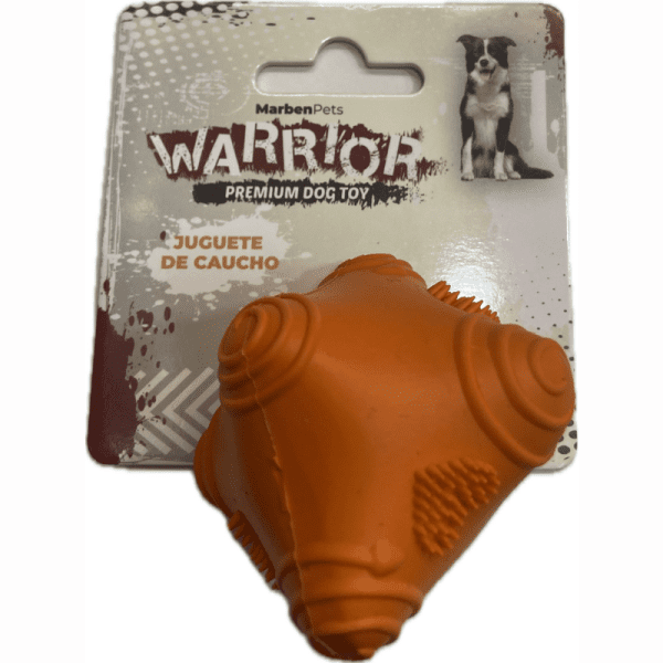 <strong>Warrior</strong> Rubber Unidireccional ER073 Mordedor para Perros, Caucho Natural