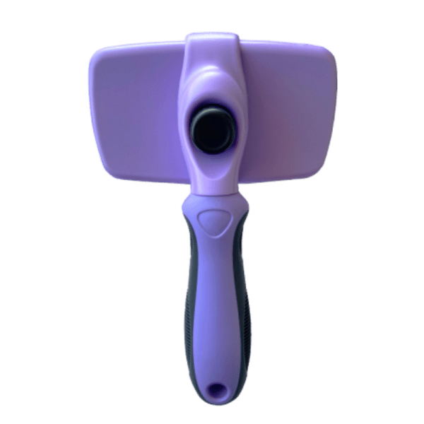 <strong>ZuPet</strong> MasterGroomer Cepillo Mágico Autolimpiante para Perros y Gatos, Cuerdas de Acero Inoxidable - Imagen 2