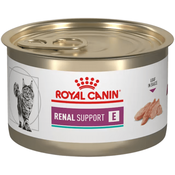 <strong>Royal Canin</strong> Renal Support E Felino, Alimento Húmedo, para Gatos con Insuficiencia Renal, lata 145 gr