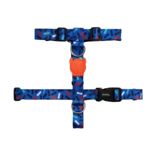 <strong>Zee.Dog</strong> Atlanta, Arnés en H para Perros, Azul, Tallas S