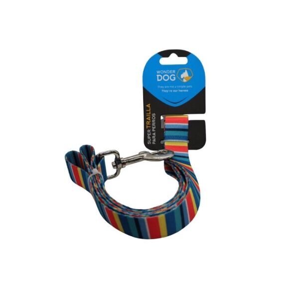 <strong>Wonder Dog</strong> Trailla JW para Mascotas Diseño Arcoíris, Talla: L-XL