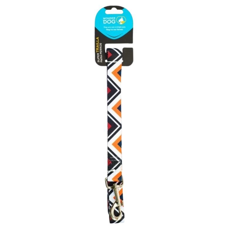 <strong>Wonder Dog</strong> Trailla JW para Mascotas Diseño Zig-Zag, Talla: L-XL
