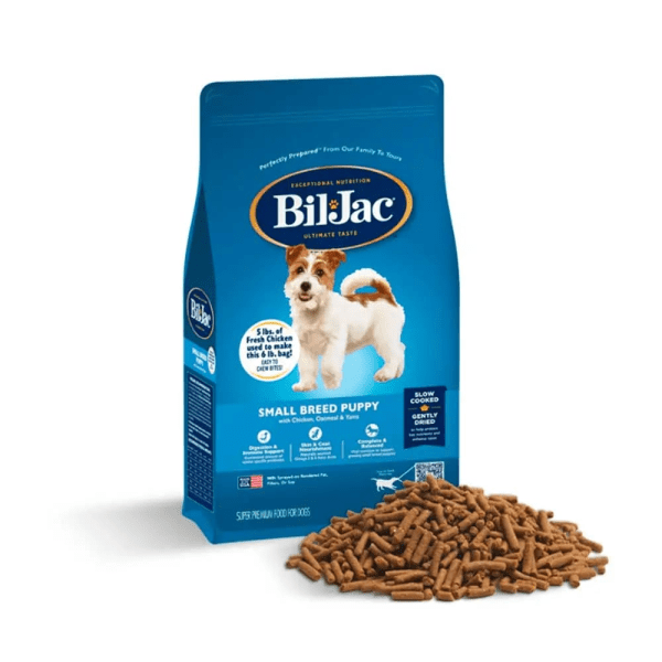 <strong>Bil Jac</strong> Alimento Seco para Perros, Cachorro, Raza Pequeña, bolsa de 2,72 kg