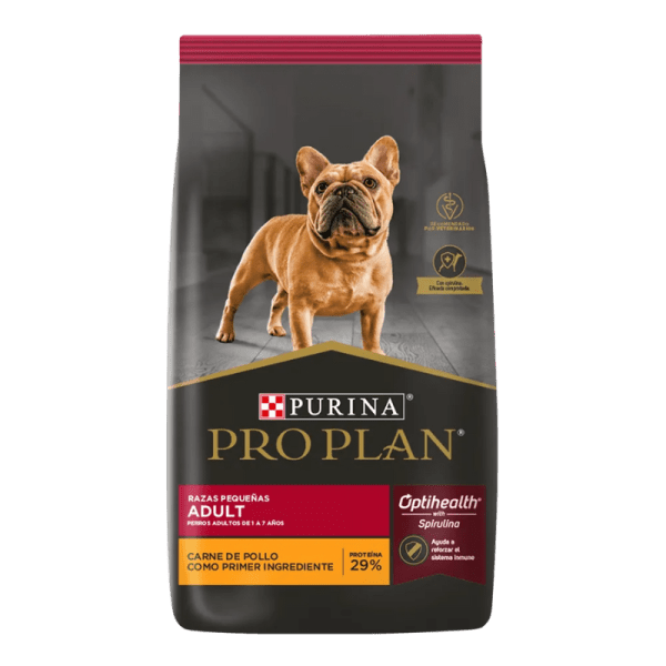 <strong>Purina Pro Plan</strong> Alimento Seco para Perros, Adulto, Raza Pequeña, bolsa de 3-7.5 kg