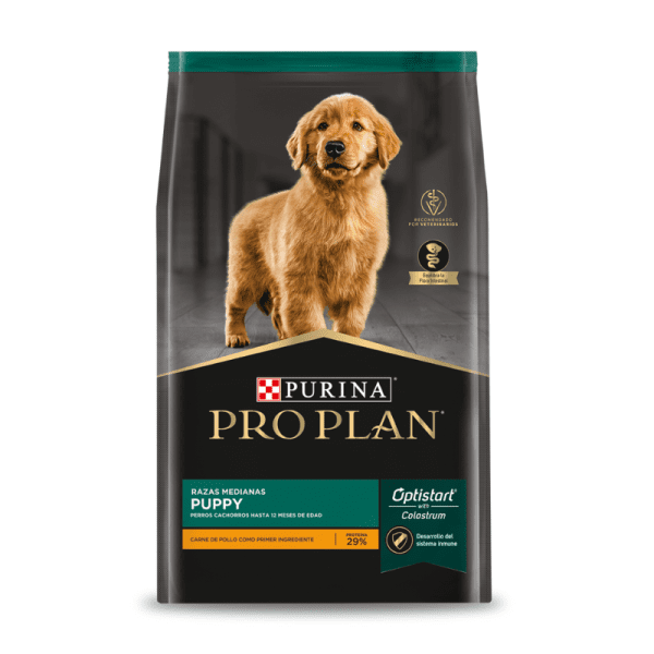 <strong>Purina Pro Plan</strong> Puppy Complete, Alimento Seco para Perros, Cachorro, Raza Mediana, bolsa de 3-12 kg