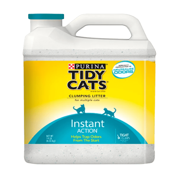 <strong>Purina Tidy Cats</strong> Acción Instantánea, Arena Sanitaria Aglutinante para Gatos, Control de Olores, 6.35 kg