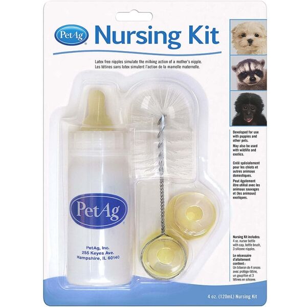 <strong>PetAg</strong> Nursing Kit, Set de Lactancia para Cachorros, kit de 2-4 oz