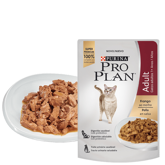 <strong>Purina Pro Plan</strong> Alimento Húmedo para Gatos, Trozos de Pollo en Salsa, pouch de 85 gr - Imagen 3