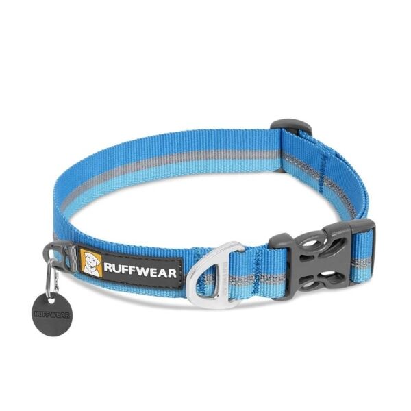 <strong>Ruffwear</strong> Crag Blue Dusk, Collar Reflectante para Perros, Azul, Talla S