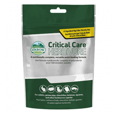 <strong>Oxbow</strong> Critical Care Herbivore, Suplemento Nutricional para Animales Pequeños, Manzana y Banana, bolsa de 141 gr - Imagen 2