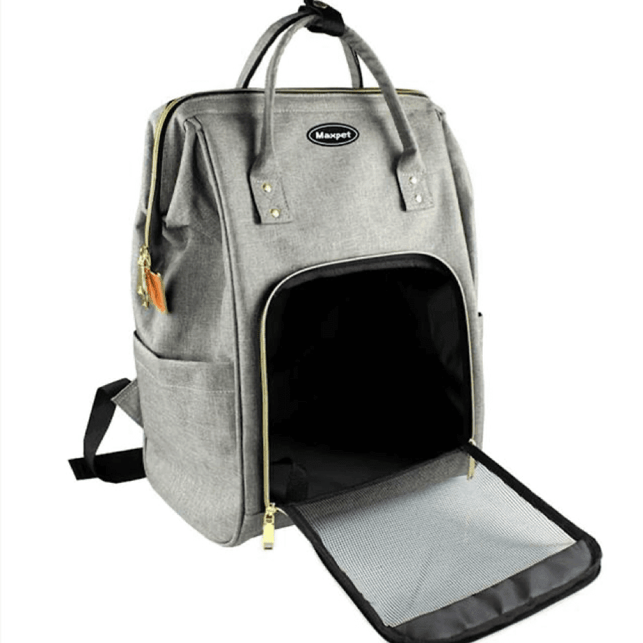 <strong>Maxpet</strong> Mochila BC16, 30x20x43 cm, Color Negro - Imagen 3