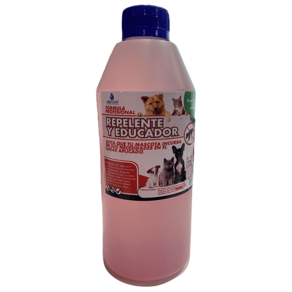 <strong>Amocuat</strong> Repelente y Educador para Mascotas con Fórmula Enzimática, Botella de hasta 5 lt - Imagen 2