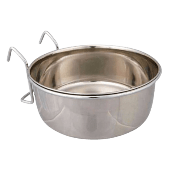 <strong>Marben Pets</strong> Plato Colgante para Jaula, Roedores o Aves, Acero Inoxidable, 150 ml