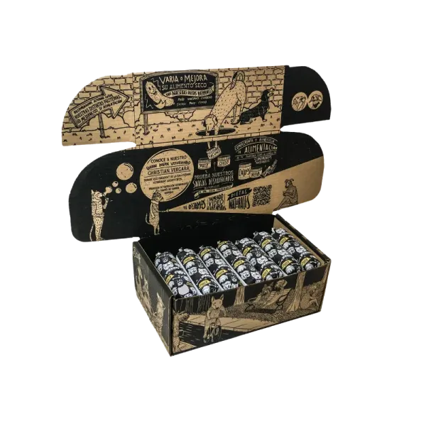 <strong>Barf</strong> Alimento Húmedo Natural Completo para Perros, Pollo, Caja 4 kg, 20 unidades de 200 gr, en sachet - Imagen 2