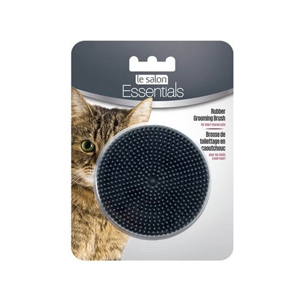 <strong>Le Salon Essentials</strong> Cepillo Grooming de Goma para Gatos