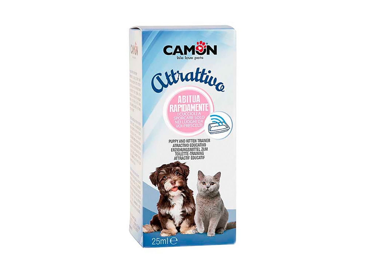 <strong>Camon</strong> Educador Sanitario en Spray, Entrenamiento de Hábitos Higiénicos para Perros y Gatos, botella de 300 ml