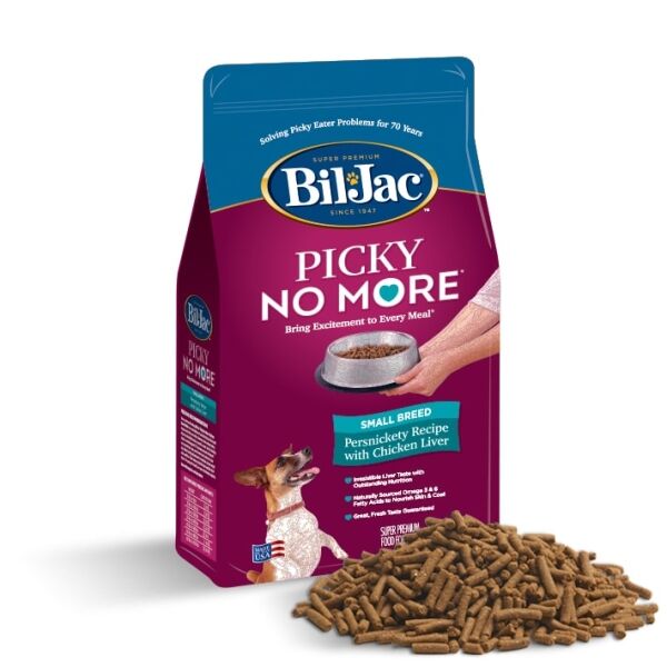 <strong>Bil Jac</strong> Picky No More, Alimento Seco para Perros Exigentes, Adulto Raza Pequeña, bolsa de 2.72 kg