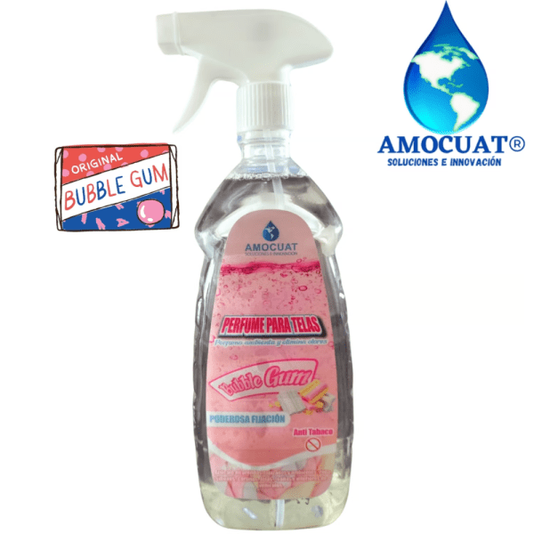 <strong>Amocuat</strong> Perfume para Telas Bubble Gum, Neutralizador de Olores, 1 lt
