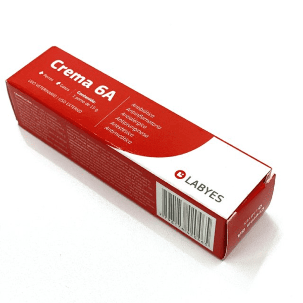 <strong>Labyes</strong> Crema 6A, Tratamiento Dermátológico, Cuidado y Mejoramiento de Piel, pomo de 15-30 gr