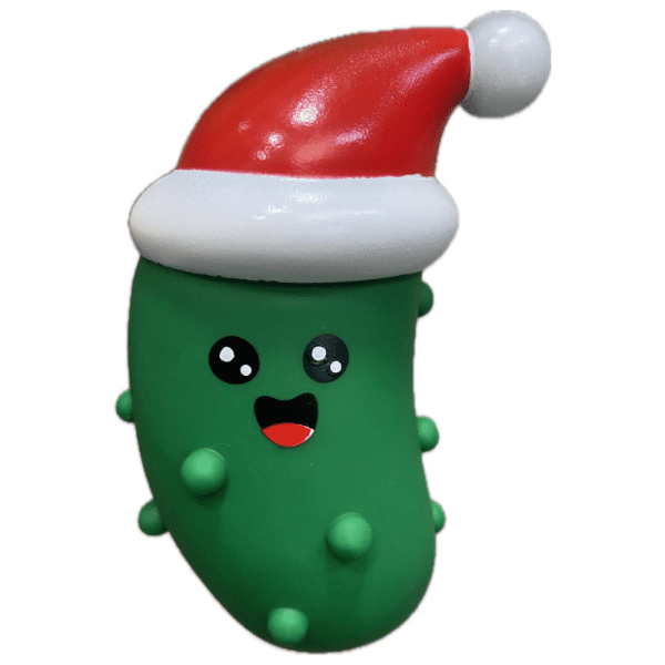 <strong>Guau!</strong> Pepinillo de Navidad de Juguete para Perros con Sonido