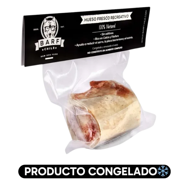 <strong>Barf</strong> Hueso Recreativo Vacuno, Snack para Perros, 1 unidad, talla S
