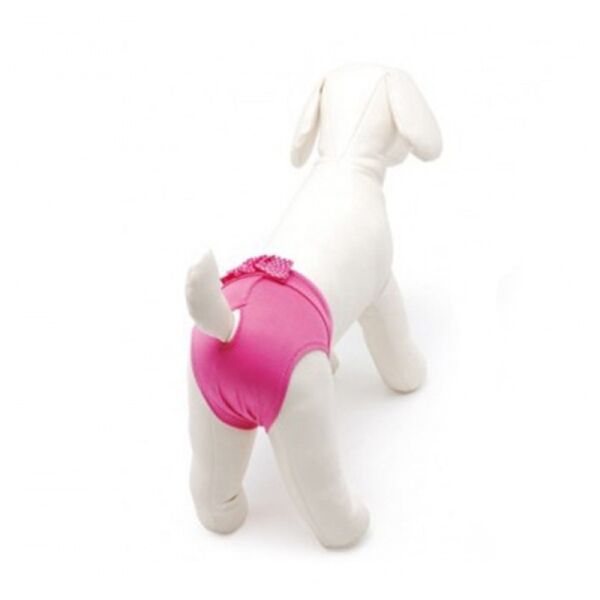 <strong>Camon</strong> Calzón de Celo Rosado para Perras, Talla 1