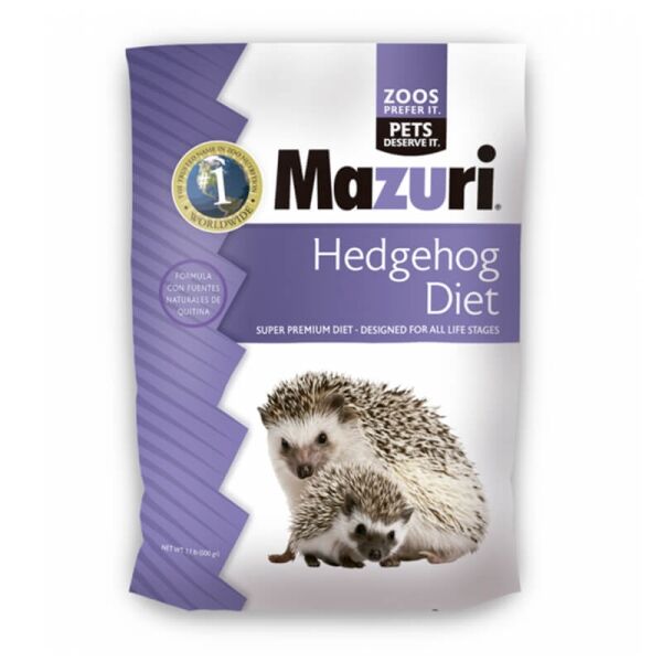 <strong>Mazuri</strong> Hedgehog Diet, Alimento para Erizos de Tierra, bolsa de 500 gr-1.5 kg
